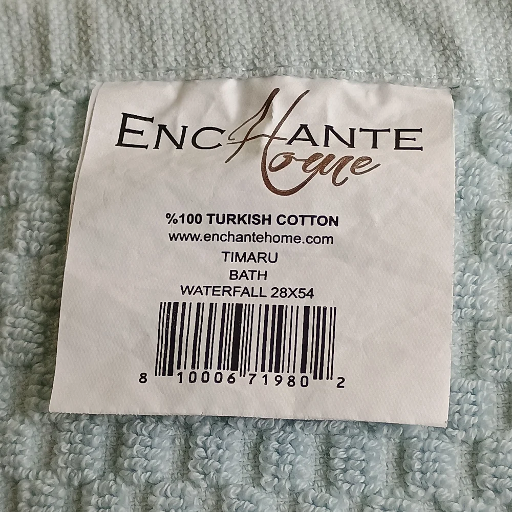 Enchante Home Timaru Waterfall 28X54 Bath Towel Set